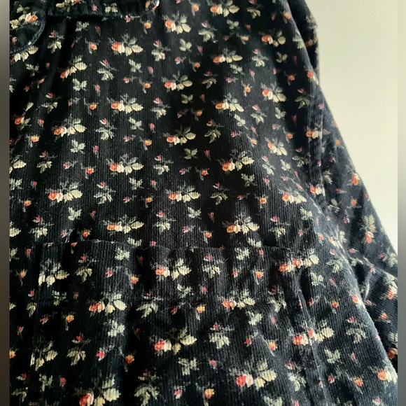 Krazy Kat Corduroy Button Front Shirt 1X - Picture 3 of 4